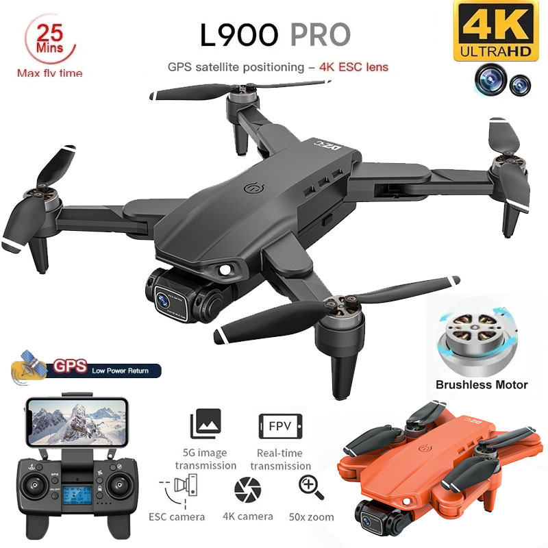 Drone Racing Camera - L900 Pro GPS Drone 4K profesional
