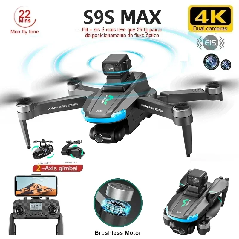 Drone Racing Camera - Nuevo S9S MAX MINI Drone 4K