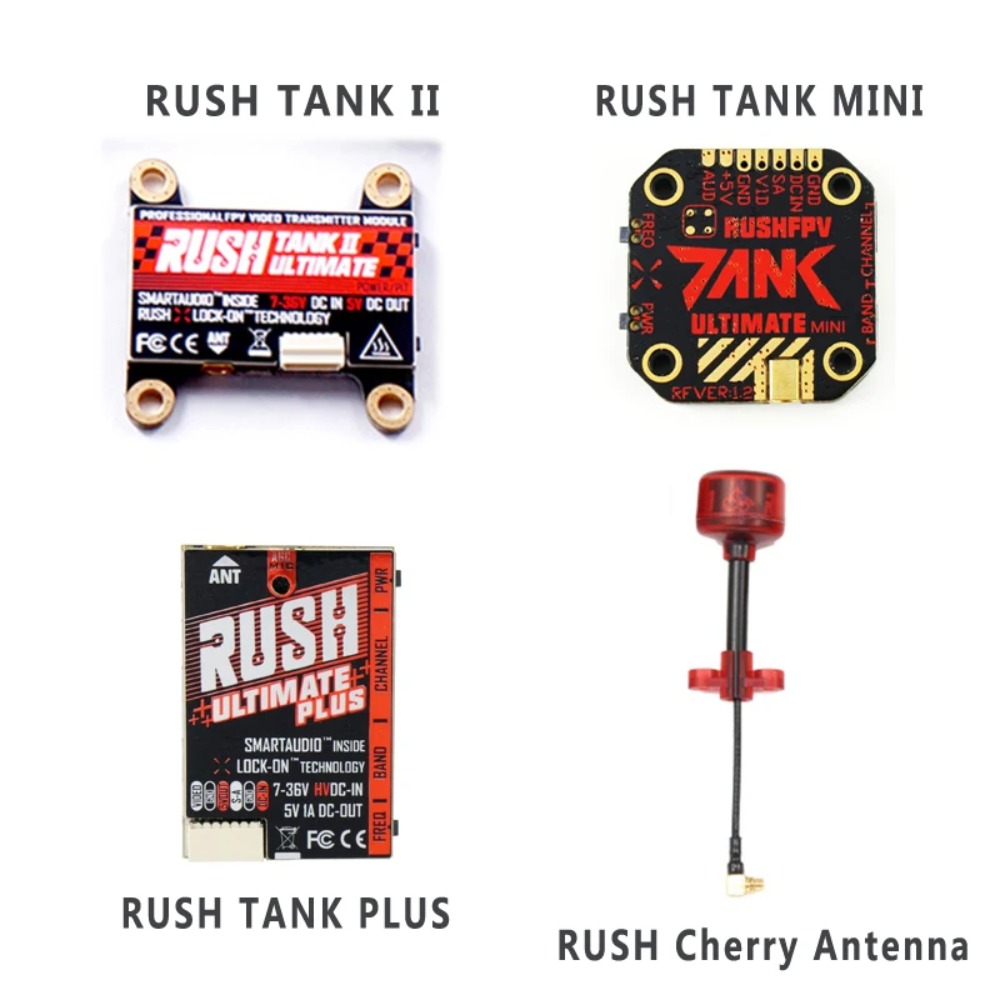 Drone Racing Frame - Transmisor de Video RUSH TANK Ultimate