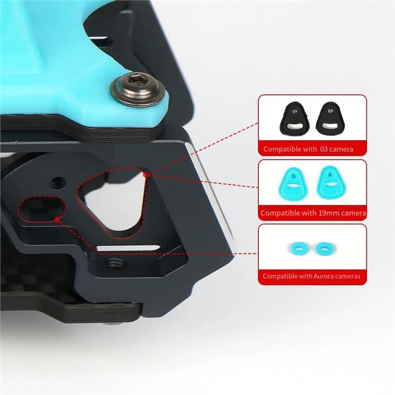 Kit de Marco X de Fibra de Car - Drone Racing Frame reseña y precio