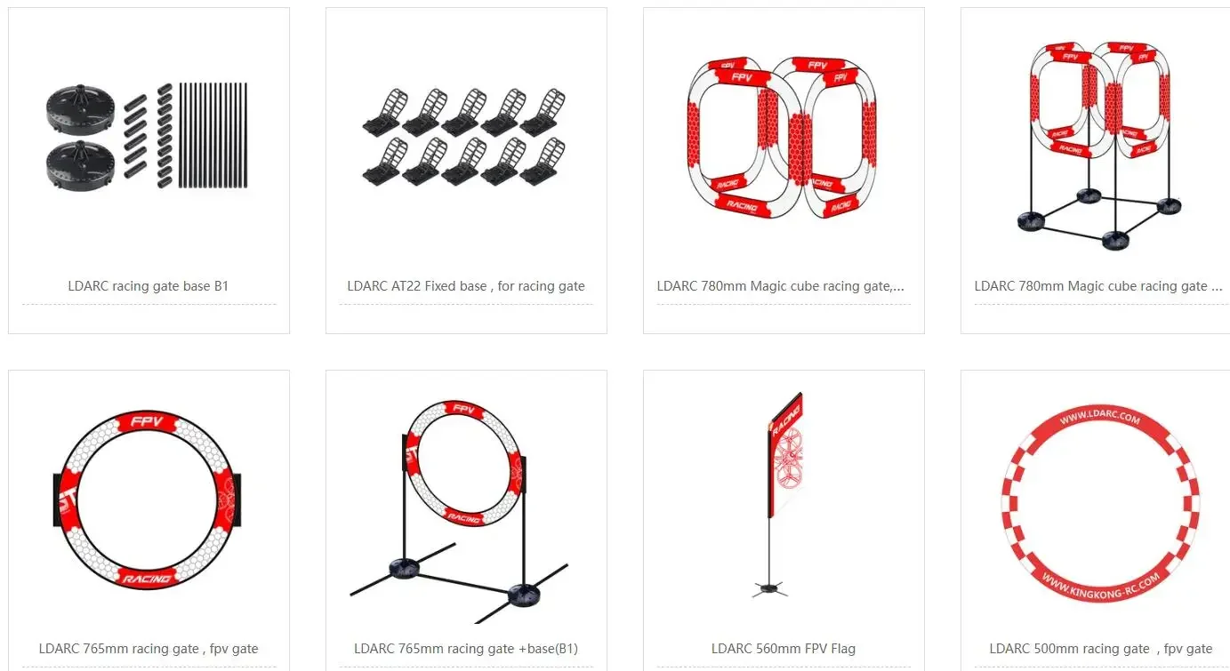 LDARC Puerta de carreras de 50 - Drone Racing Flag reseña y precio