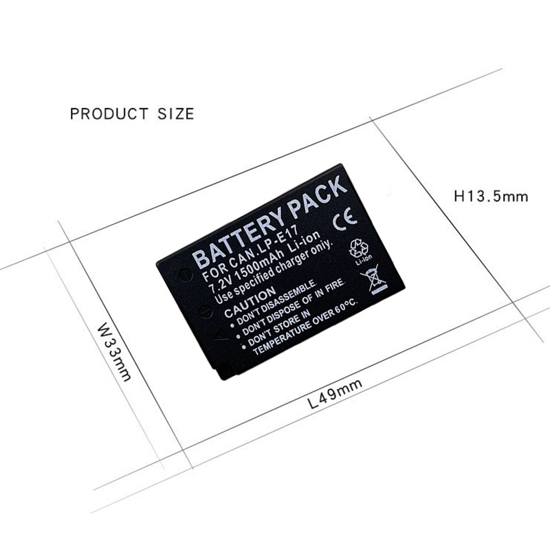 Batmax LP-E17 LPE17 LP E17 bat - Canon Camera Eos R50 reseña y precio