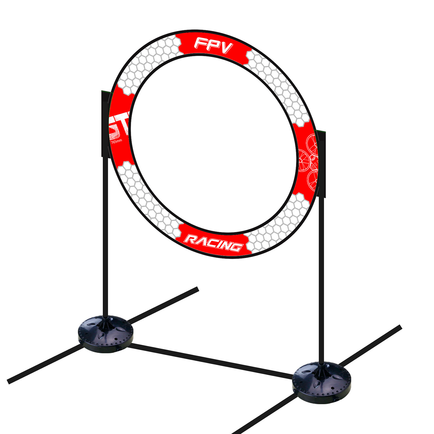 Puerta de entrenamiento circul - Drone Racing Flag reseña y precio