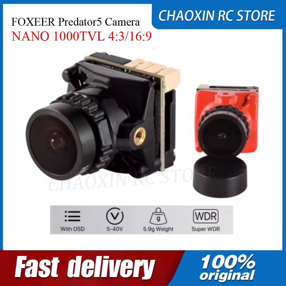 Cámara FOXEER Predator5 NANO 1 - Drone Racing Camera reseña y precio