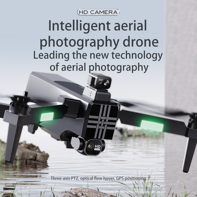 Dron A380 4K HD de tres ejes,  - Drone Racing Camera reseña y precio