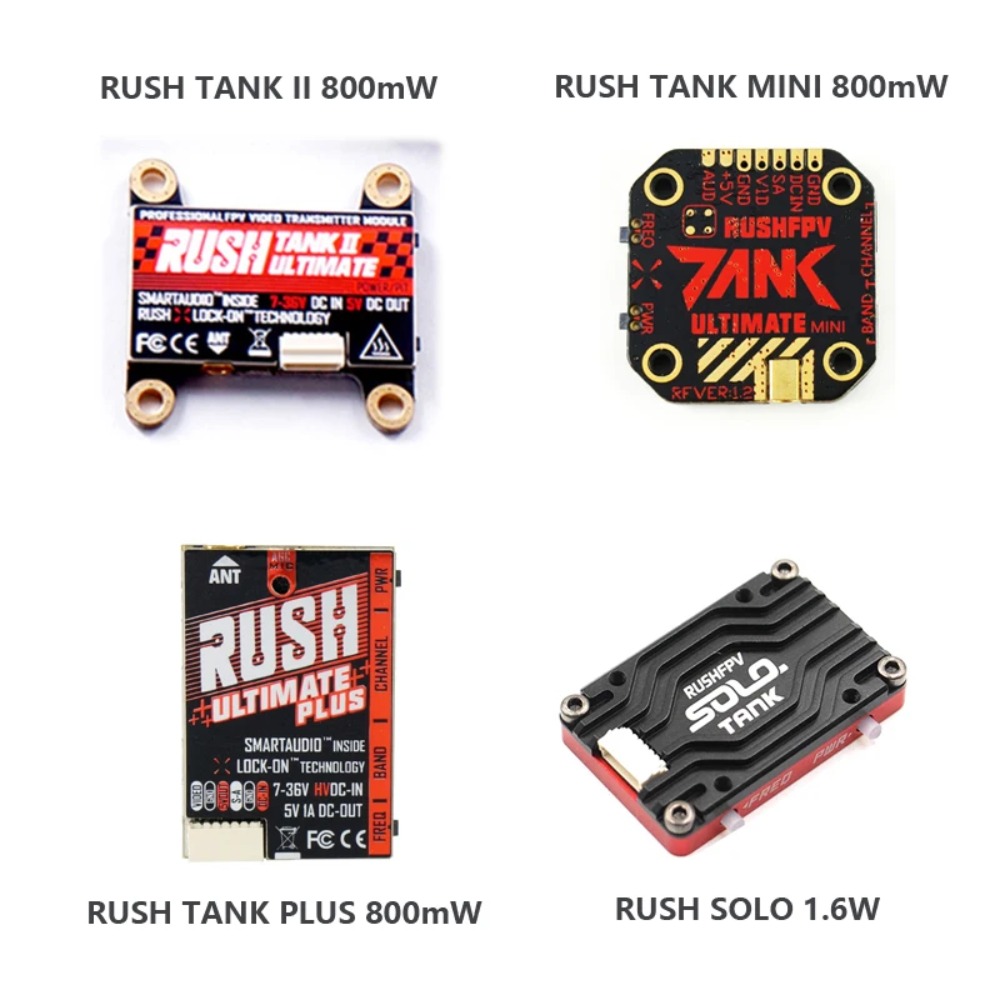 Transmisor de Video RUSH TANK  - Drone Racing Frame reseña y precio