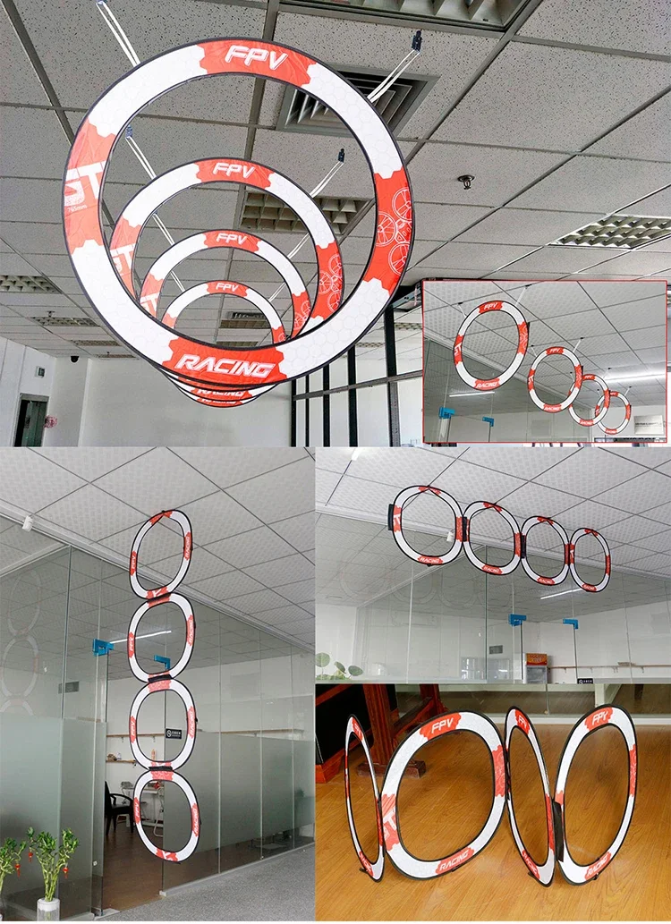 LDARC-Puerta de carrera circul - Drone Racing Flag reseña y precio